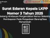 Surat Edaran Kepala LKPP Nomor 3 Tahun 2025 tentang Himbauan Pengendalian Nomor Rekening Pembayaran Pada Pengadaan Barang/Jasa Pemerintah