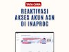 Tata Cara Reaktivasi Akses Akun ASN di Inaproc