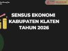 Sensus Ekonomi Kabupaten Klaten Tahun 2026