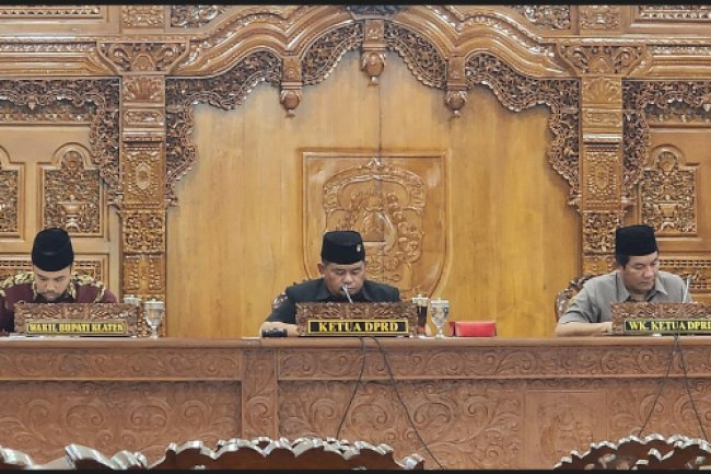 Penyampaian Pandangan Umum Fraksi DPRD Kabupaten Klaten Terhadap Raperda Rancangan Anggaran Pendapatan dan Belanja Daerah (RAPBD) Perubahan Tahun 2025