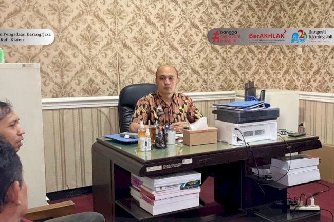 Rapat Koordinasi Internal Bagian Pengadaan Barang/Jasa Sekretariat Daerah Kabupaten Klaten