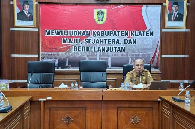 Rapat Evaluasi Kegiatan TA 2025 dan Persiapan Kegiatan TA 2026 Bagian PBJ Setda Kabupaten Klaten