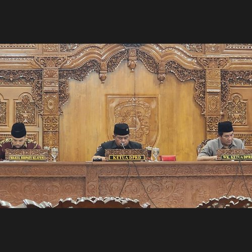 Penyampaian Pandangan Umum Fraksi DPRD Kabupaten Klaten Terhadap Raperda Rancangan Anggaran Pendapatan dan Belanja Daerah (RAPBD) Perubahan Tahun 2025