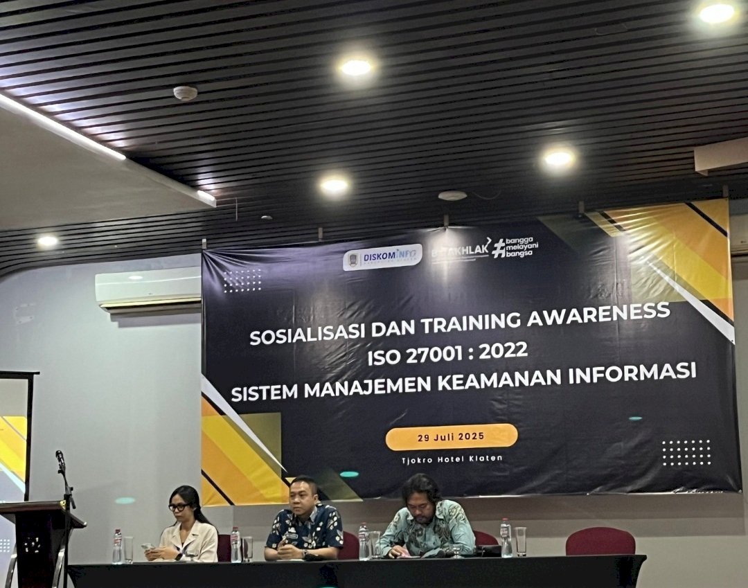 Kegiatan Sosialisasi dan Training Awareness ISO 27001:2022 Sistem Manajemen Keamanan Informasi