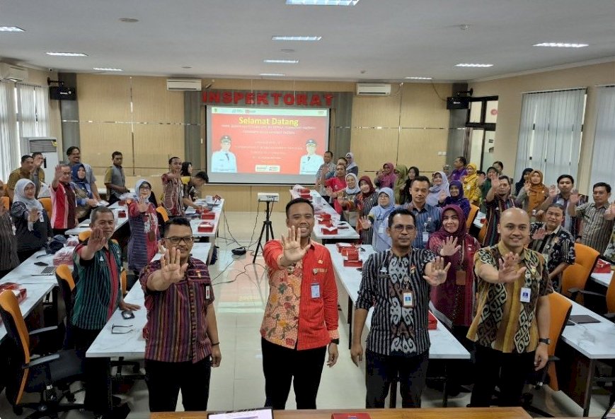 Sosialisasi Pelaksanaan SPI KPK Tahun 2025 di Inspektorat Daerah Kabupaten Klaten