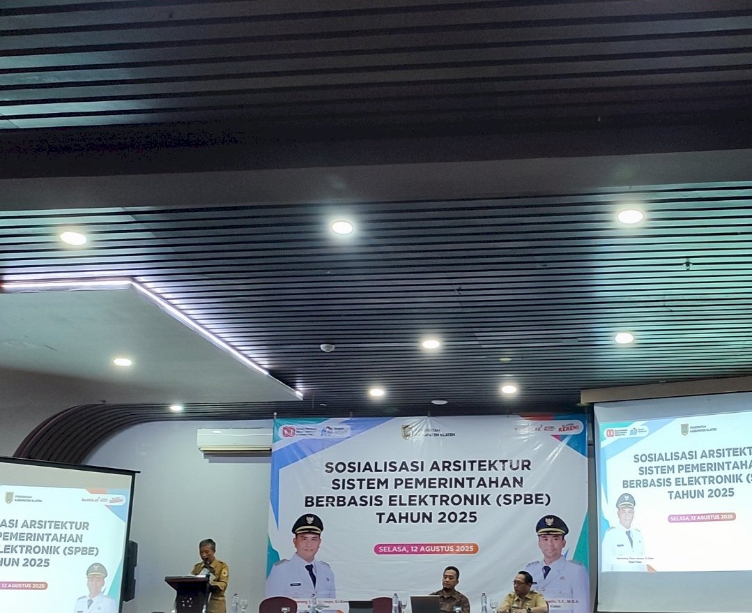 Sosialisasi Arsitektur Sistem Pemerintahan Berbasis Elektronik (SPBE) Tahun 2025