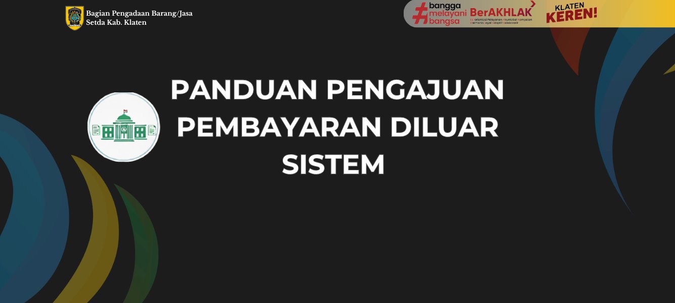 Tata cara pembayaran diluar sistem 